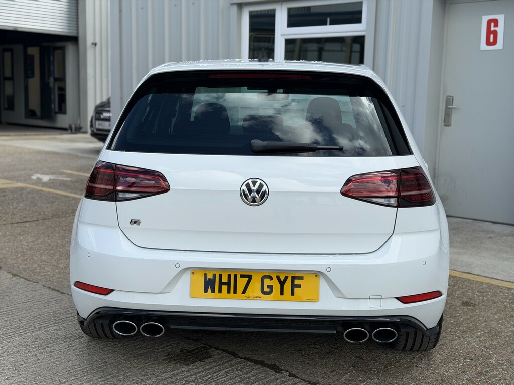 Volkswagen Golf Hatchback 2.0 Tsi Bluemotion Tech R 201717 WH17GYF White #6