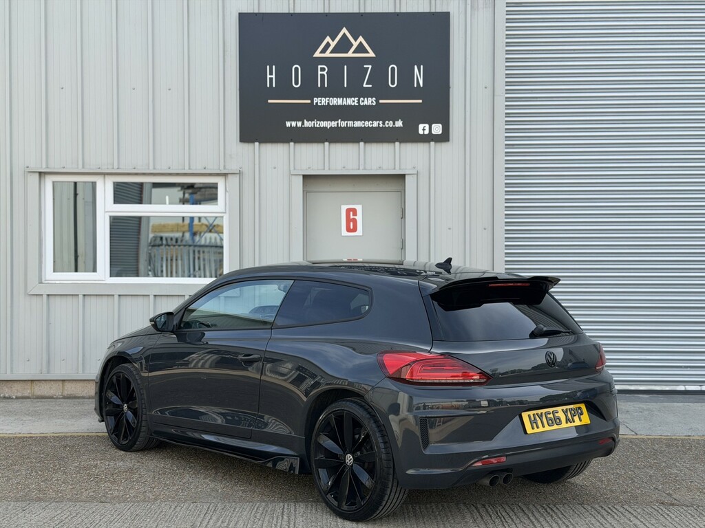 Volkswagen Scirocco 2.0 Tdi Bluemotion Tech R-line Black Edition Grey #6