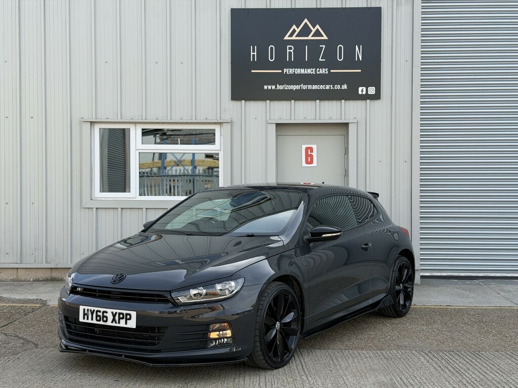 Volkswagen Scirocco 2.0 Tdi Bluemotion Tech R-line Black Edition Grey #4