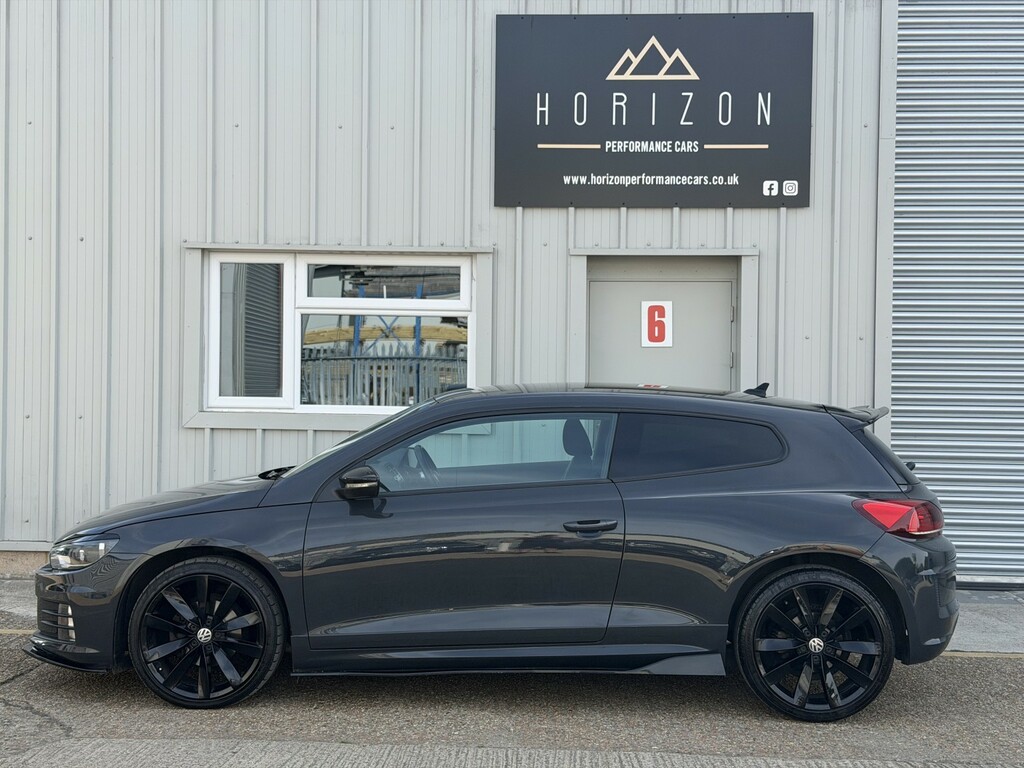 Volkswagen Scirocco 2.0 Tdi Bluemotion Tech R-line Black Edition Grey #5