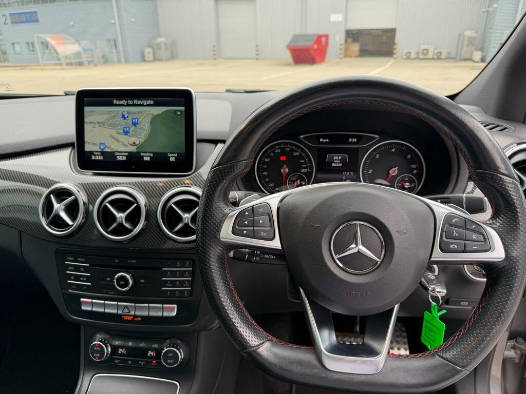 Mercedes-Benz B Class 1.5 B180 Cdi Sport Euro 6 Ss Red #10