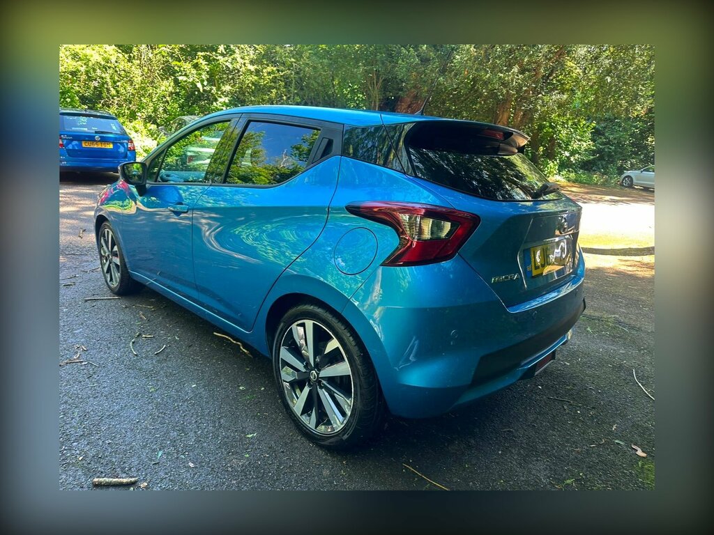 Nissan Micra Hatchback Black #13