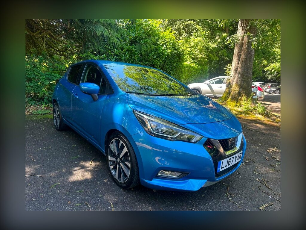 Nissan Micra 0.9 Ig-t Tekna Euro 6 Ss Blue #3