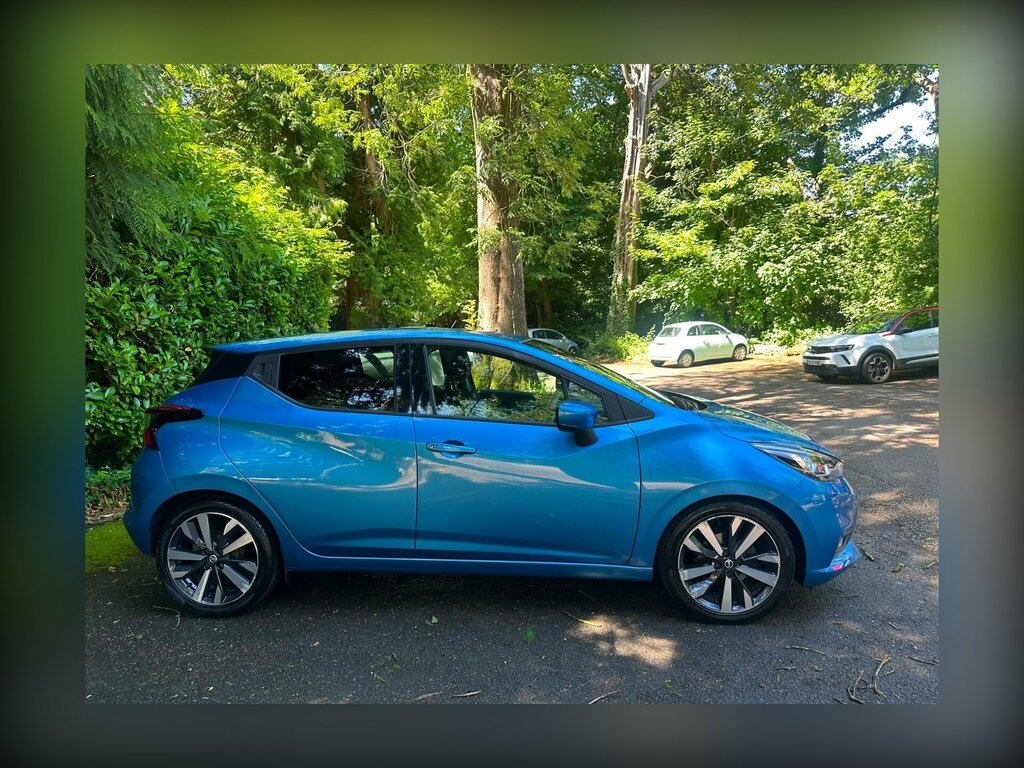 Nissan Micra 0.9 Ig-t Tekna Euro 6 Ss Blue #4