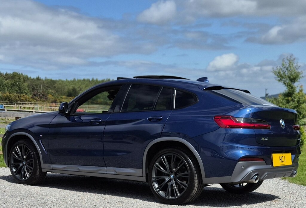 BMW X4 Suv 3.0 X4 Xdrive30d M Sport X 2018 SN68OKU Blue #2