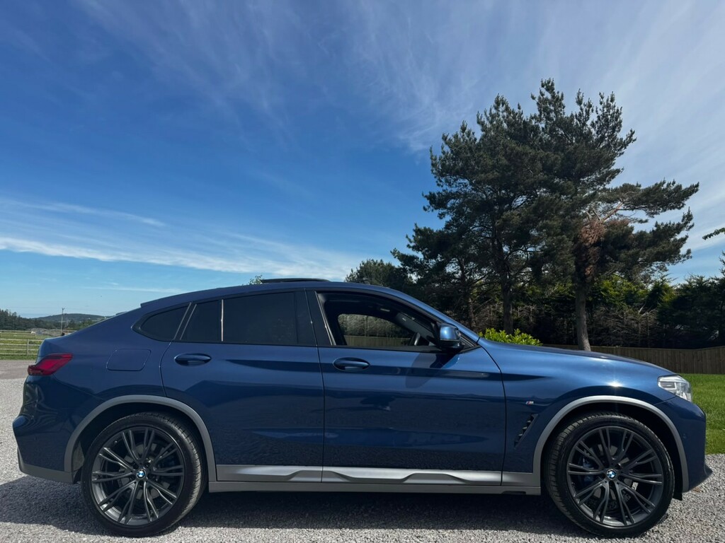 BMW X4 Suv 3.0 X4 Xdrive30d M Sport X 2018 SN68OKU Blue #3