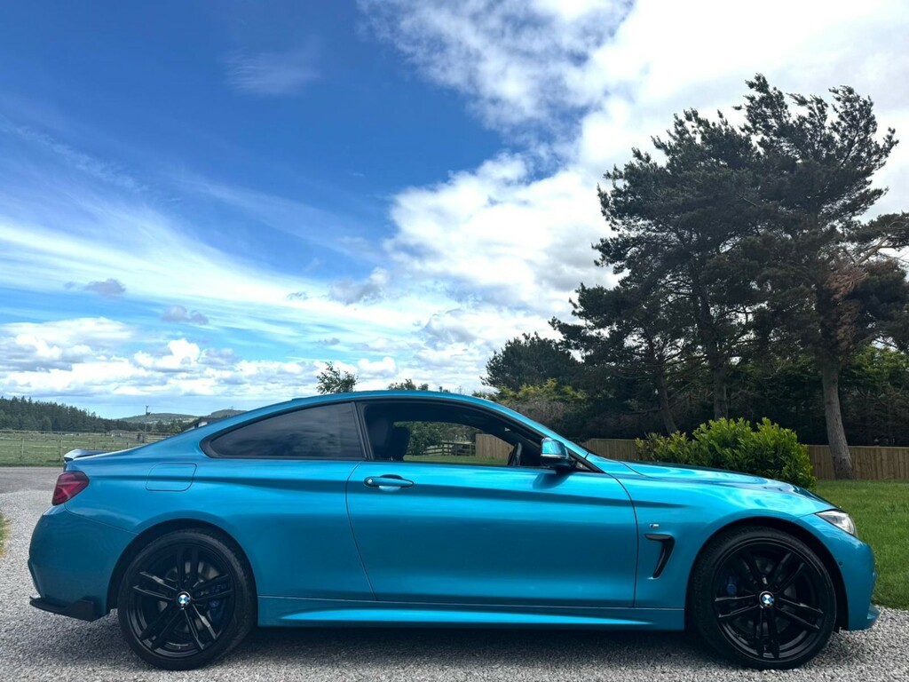 BMW 4 Series Gran Coupe Coupe 3.0 435D Xdrive M Sport Coupe 2019 G9WGB Blue #2