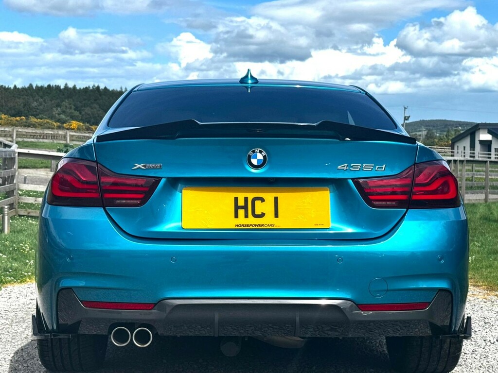 BMW 4 Series Gran Coupe Coupe 3.0 435D Xdrive M Sport Coupe 2019 G9WGB Blue #6