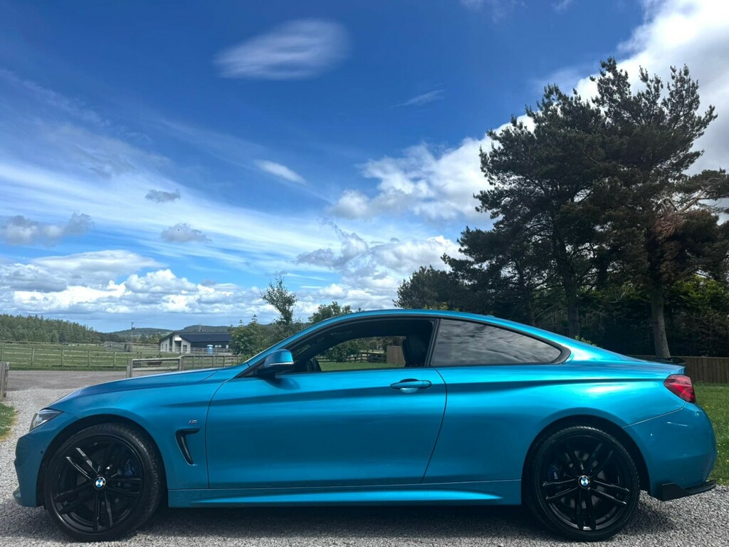 BMW 4 Series Gran Coupe Coupe 3.0 435D Xdrive M Sport Coupe 2019 G9WGB Blue #5