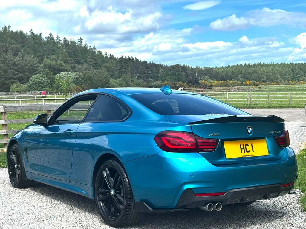 BMW 4 Series Gran Coupe Coupe 3.0 435D Xdrive M Sport Coupe 2019 G9WGB Blue #3