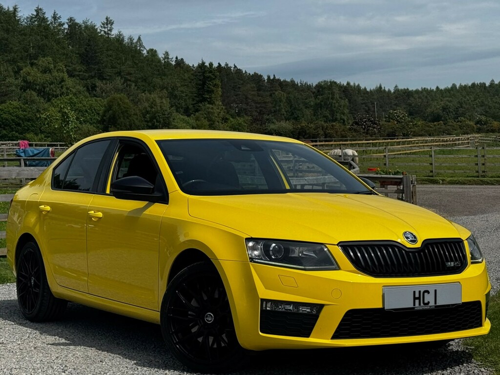 Skoda Octavia 2.0 Tdi Vrs Yellow