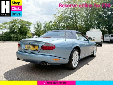 Jaguar XKR 4.2 Convertible Blue #6