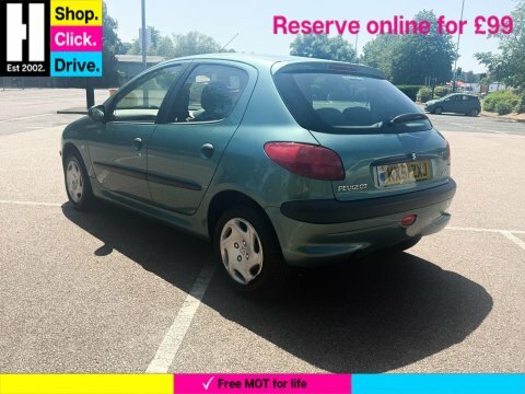 Peugeot 206 1.6 Glx Hatchback Green #5