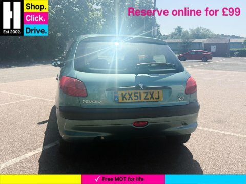 Peugeot 206 1.6 Glx Hatchback Green #4