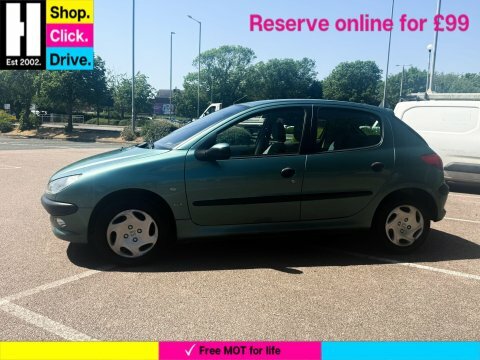 Peugeot 206 1.6 Glx Hatchback Green #6