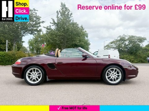 Porsche Boxster 2.7 986 Convertible LH04APZ Red #3
