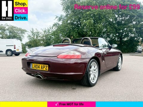 Porsche Boxster 2.7 986 Convertible LH04APZ Red #4