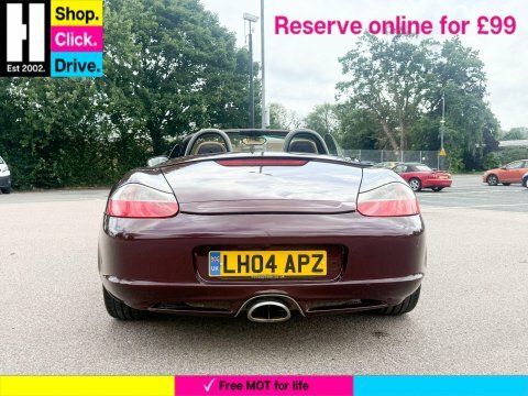 Porsche Boxster 2.7 986 Convertible LH04APZ Red #5