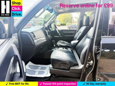 Mitsubishi Shogun 3.2 Di-dc 197 Elegance 7 Seat 10 Ser Black #52