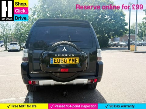 Mitsubishi Shogun 3.2 Di-dc 197 Elegance 7 Seat 10 Ser Black #6