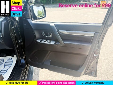 Mitsubishi Shogun 3.2 Di-dc 197 Elegance 7 Seat 10 Ser Black #36