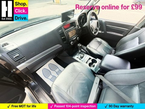 Mitsubishi Shogun 3.2 Di-dc 197 Elegance 7 Seat 10 Ser Black #55