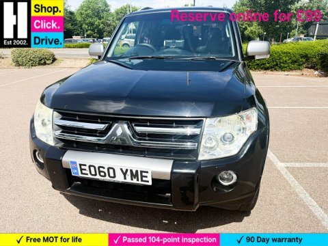 Mitsubishi Shogun 3.2 Di-dc 197 Elegance 7 Seat 10 Ser Black #23