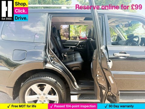 Mitsubishi Shogun 3.2 Di-dc 197 Elegance 7 Seat 10 Ser Black #45