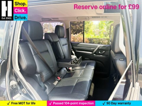 Mitsubishi Shogun 3.2 Di-dc 197 Elegance 7 Seat 10 Ser Black #42