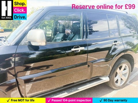 Mitsubishi Shogun 3.2 Di-dc 197 Elegance 7 Seat 10 Ser Black #21