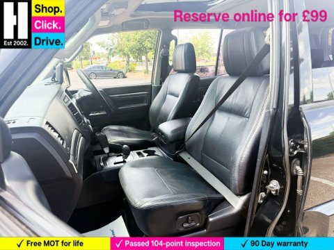 Mitsubishi Shogun 3.2 Di-dc 197 Elegance 7 Seat 10 Ser Black #53