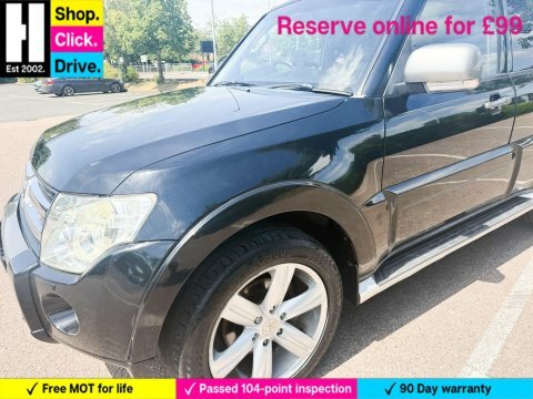 Mitsubishi Shogun 3.2 Di-dc 197 Elegance 7 Seat 10 Ser Black #22
