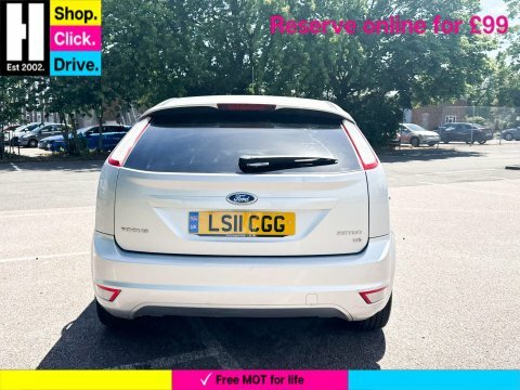 Ford Focus 1.6 Zetec Hatchback LS11CGG Silver #5