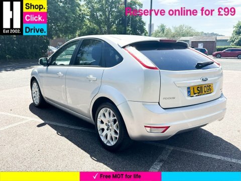 Ford Focus 1.6 Zetec Hatchback LS11CGG Silver #6