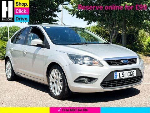 Ford Focus 1.6 Zetec Hatchback Silver