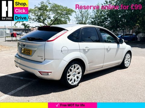 Ford Focus 1.6 Zetec Hatchback LS11CGG Silver #4