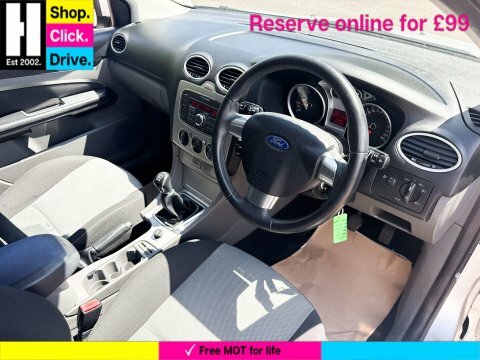 Ford Focus 1.6 Zetec Hatchback LS11CGG Silver #2