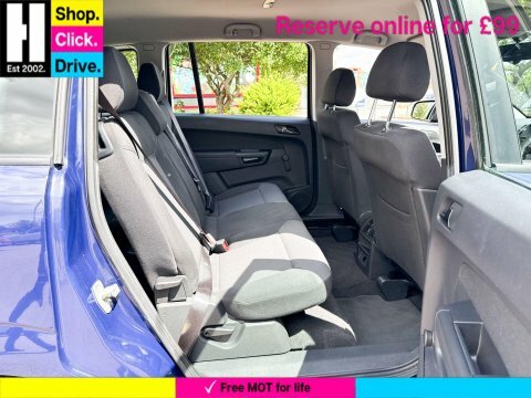 Vauxhall Zafira 1.8 16V Exclusiv LD14VLL Blue #3