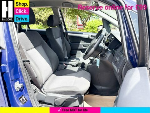 Vauxhall Zafira 1.8 16V Exclusiv LD14VLL Blue #2