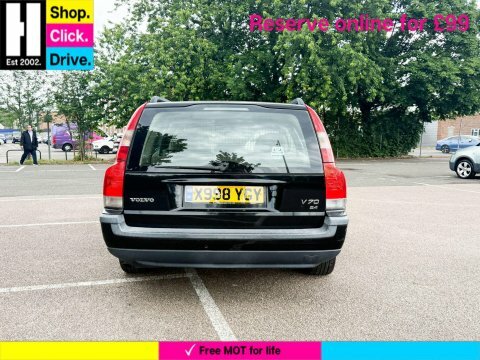 Volvo V70 2.4 Se Estate Black #5