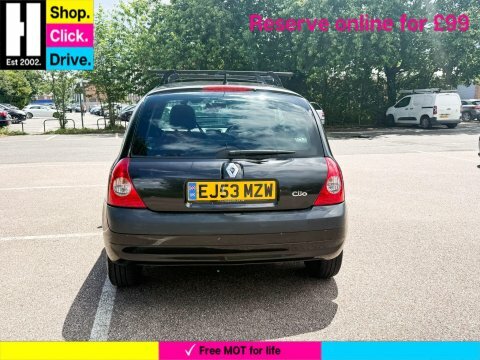 Renault Clio 1.2 Extreme Hatchback EJ53MZW Black #6