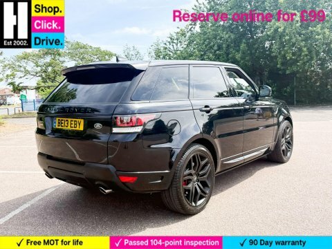 Land Rover Range Rover Sport 5.0 V8 BE13EBY Black #3