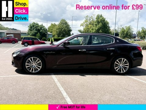 Maserati Ghibli 3.0D V6 Saloon Red #6
