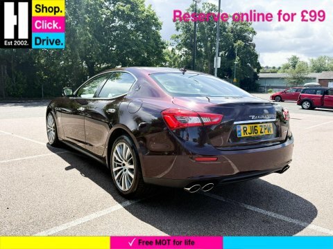 Maserati Ghibli 3.0D V6 Saloon Red #5