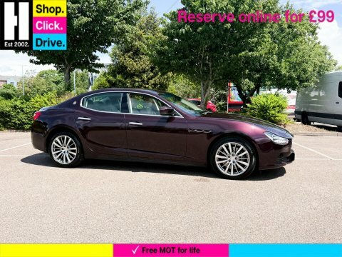 Maserati Ghibli 3.0D V6 Saloon Red #2