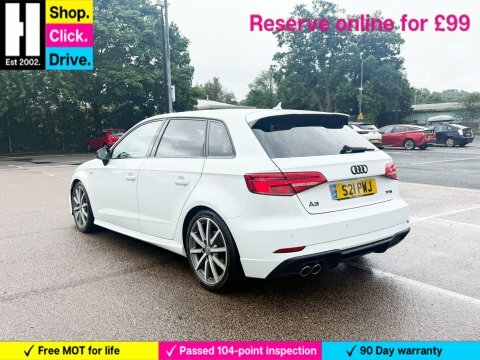 Audi A3 1.4 Tfsi Cod S21PWJ White #5
