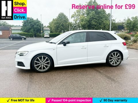Audi A3 1.4 Tfsi Cod S21PWJ White #6
