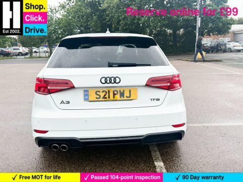 Audi A3 1.4 Tfsi Cod S21PWJ White #4