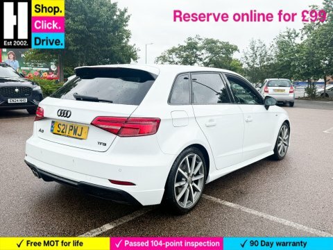 Audi A3 1.4 Tfsi Cod S21PWJ White #3