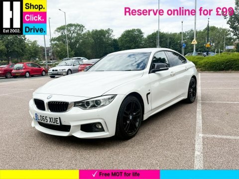 BMW 4 Series 2.0 420D M LO65XUE White #6